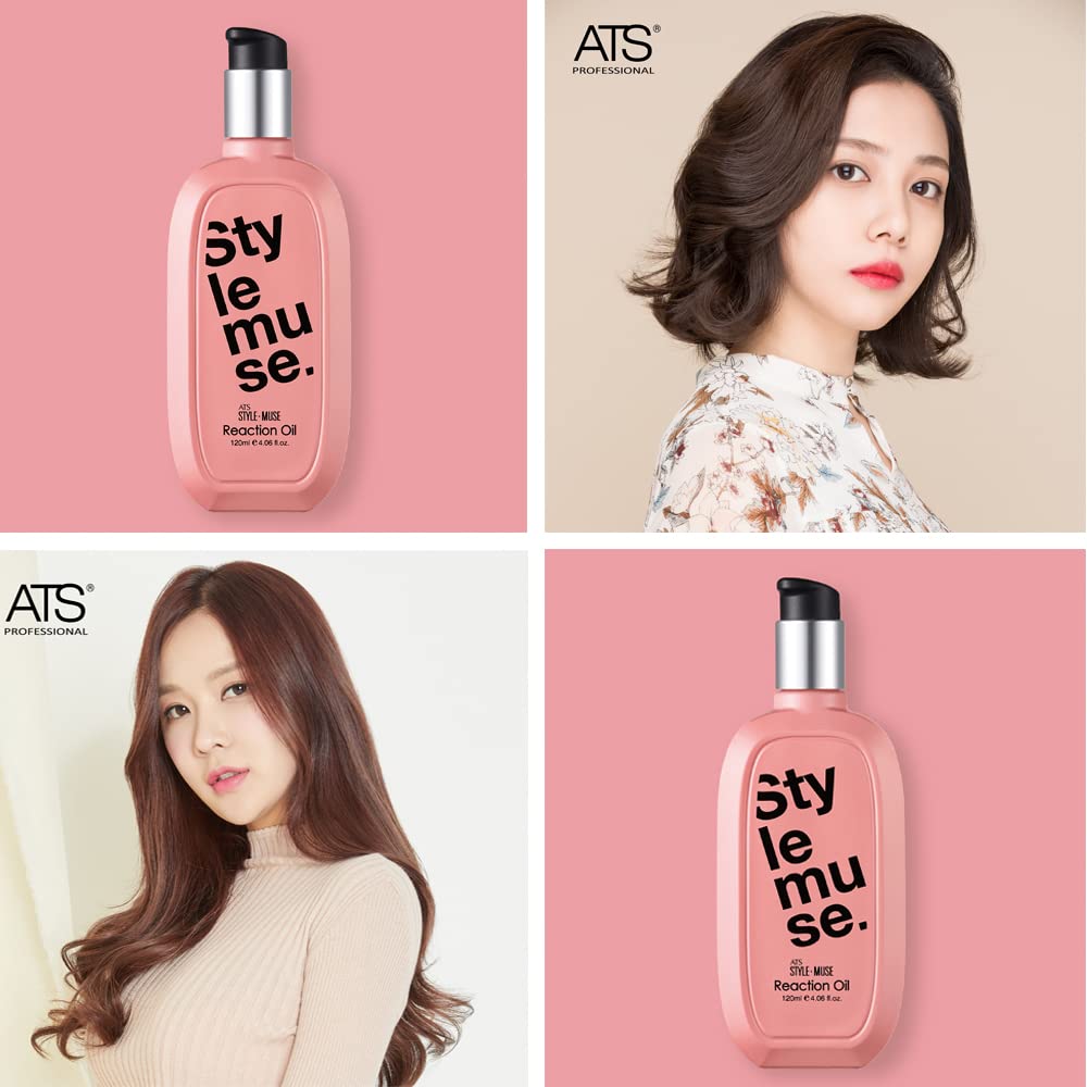 ATS Stylemuse Reaction Oil Leave-in Treatment - 120ml, 4.05 fl oz